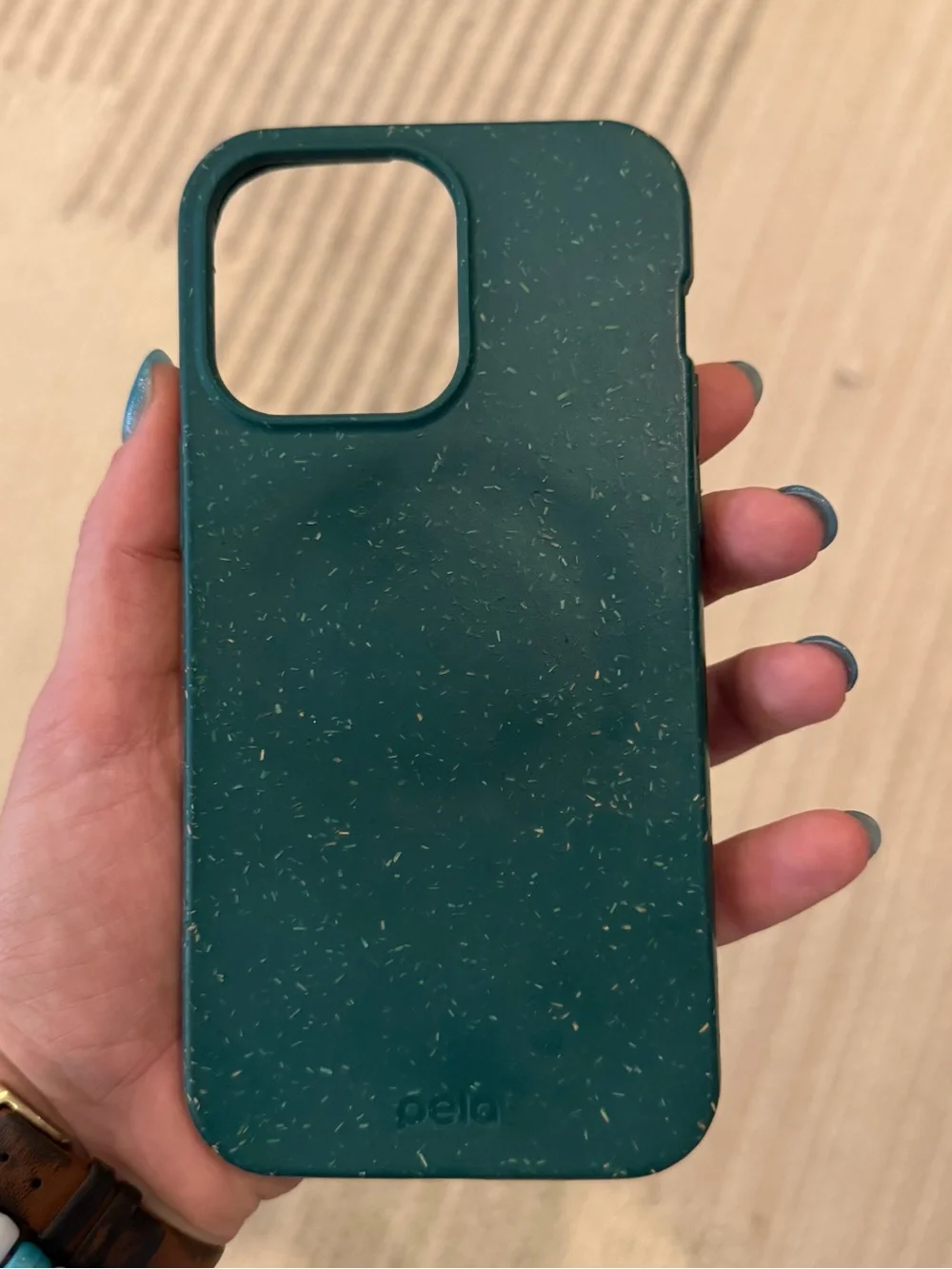 Pēla Green Eco-Friendly iPhone 14 Max Pro Case